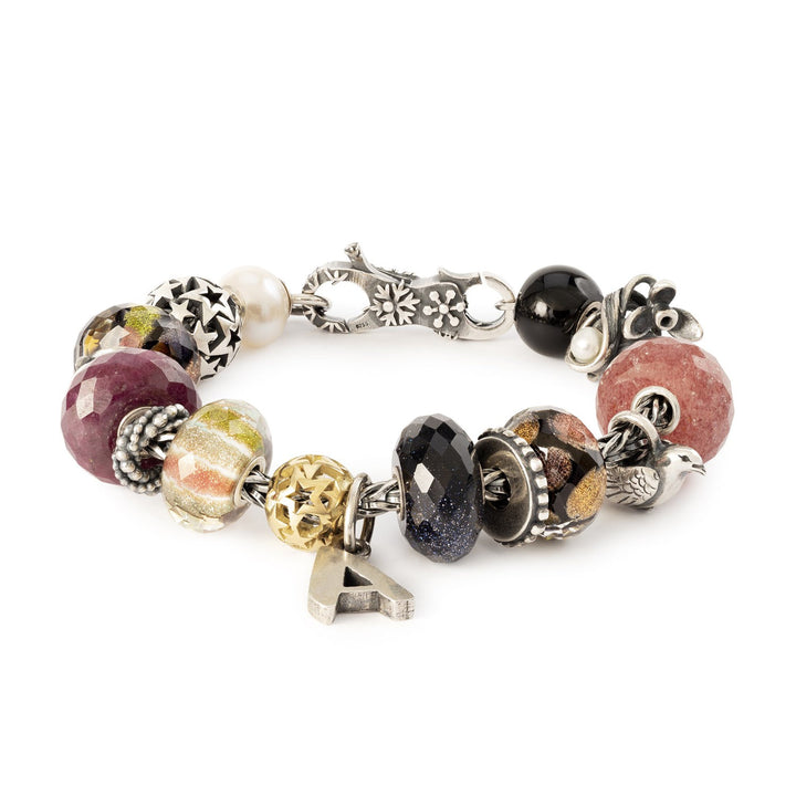 Trollbeads Bead Coperta di Stelle, Oro - dettaglio 3