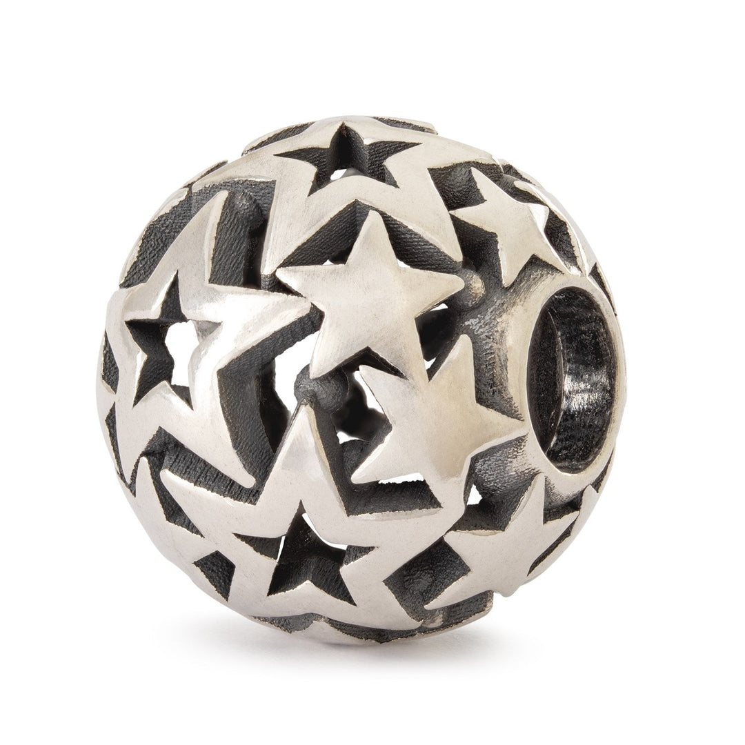 Trollbeads Bead Coperta di Stelle - Argento 925