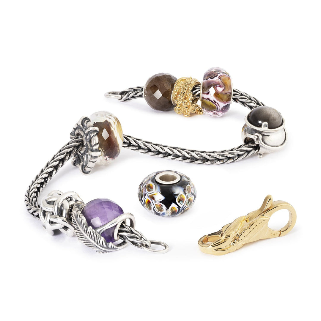 Trollbeads Bead Corona di Spighe, placcato oro - dettaglio 2