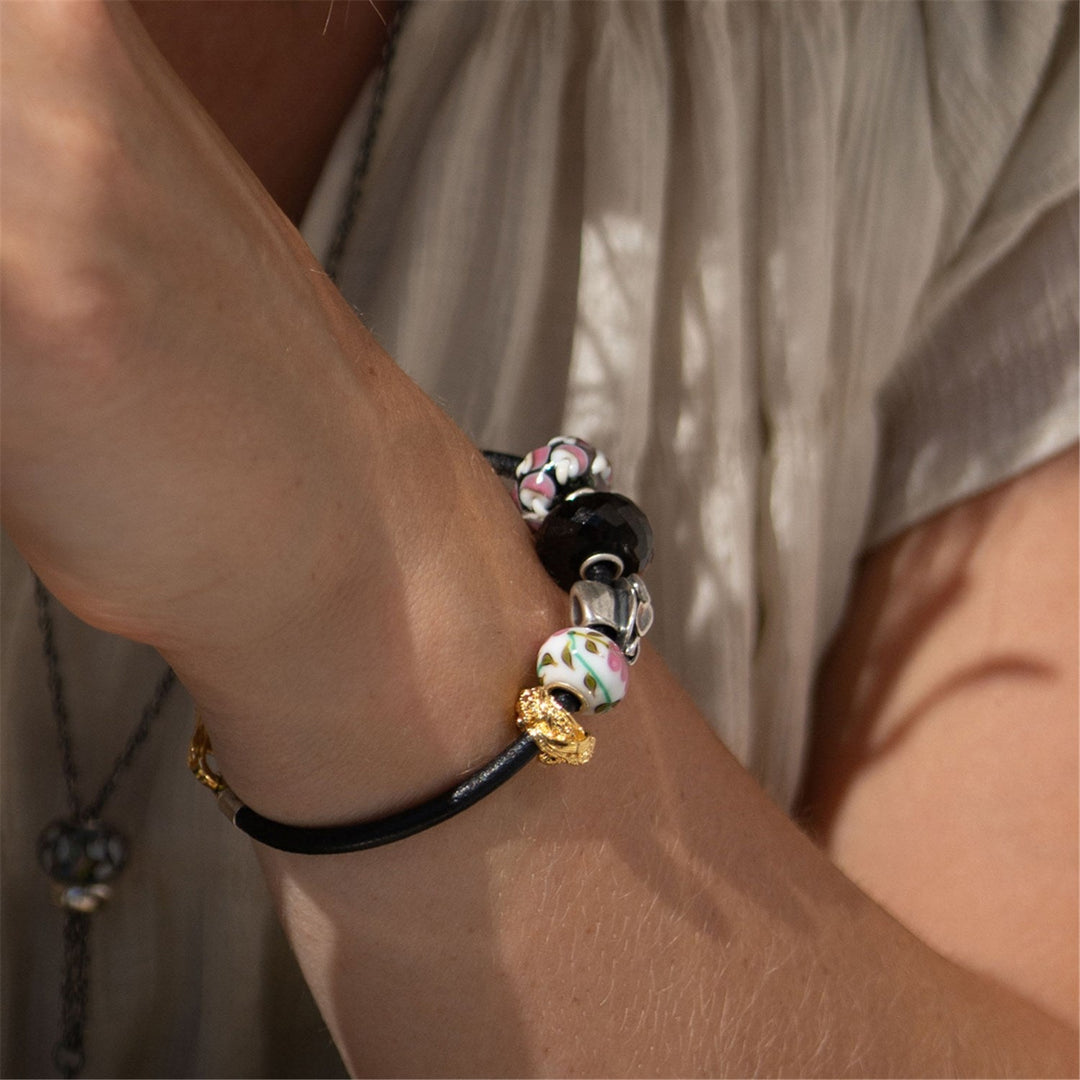 Trollbeads Bead Corona di Spighe, placcato oro - dettaglio 3
