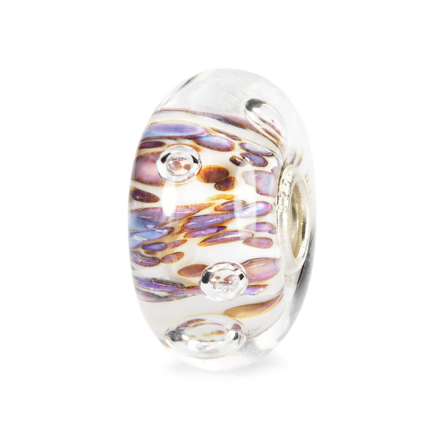 Trollbeads Bead Cresta di Bolle Viola