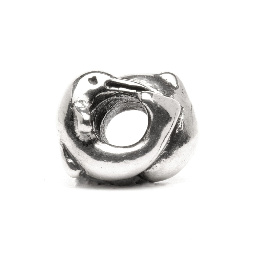 Trollbeads Bead Delfini - Argento 925