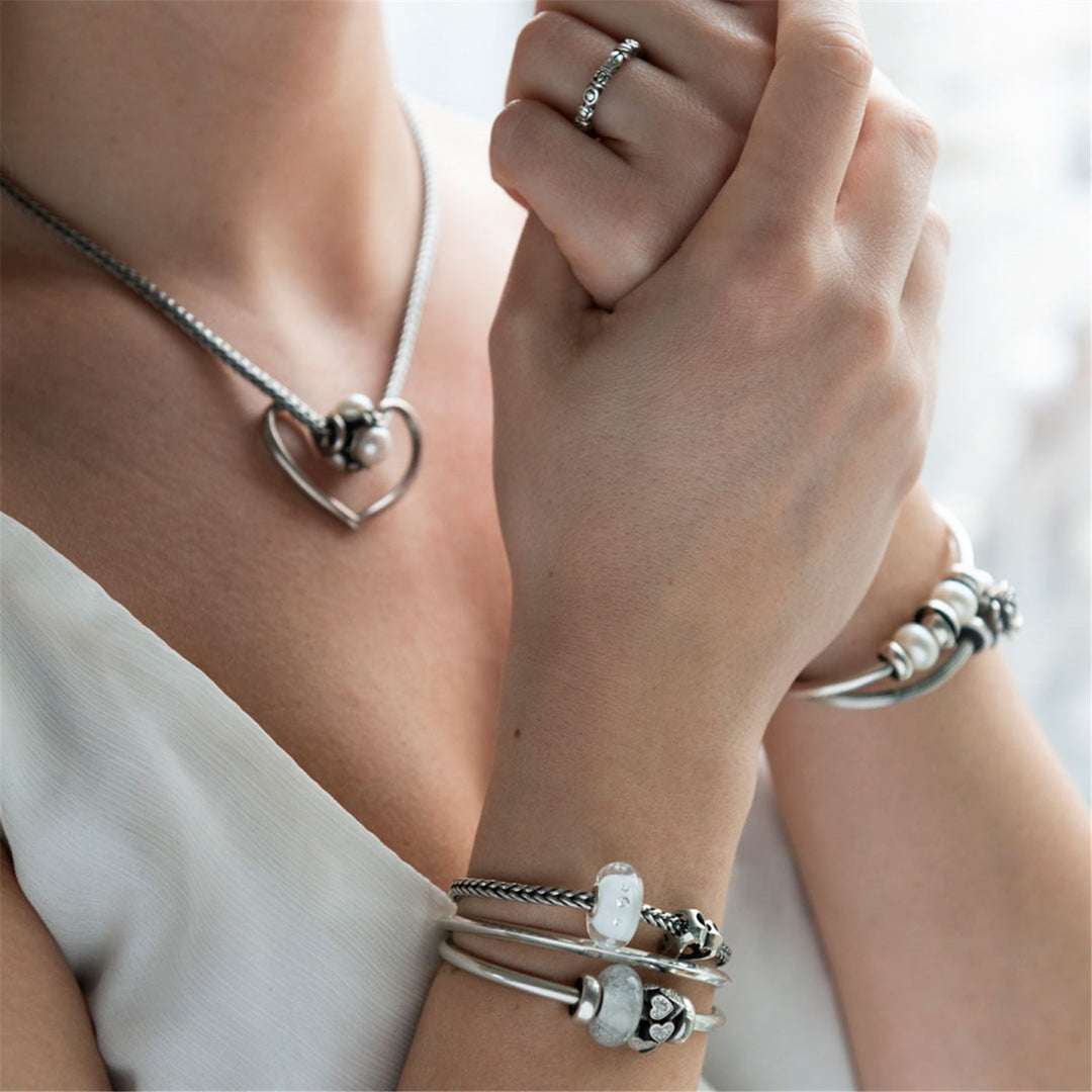 Trollbeads Bead Diamante Bianco - dettaglio 3