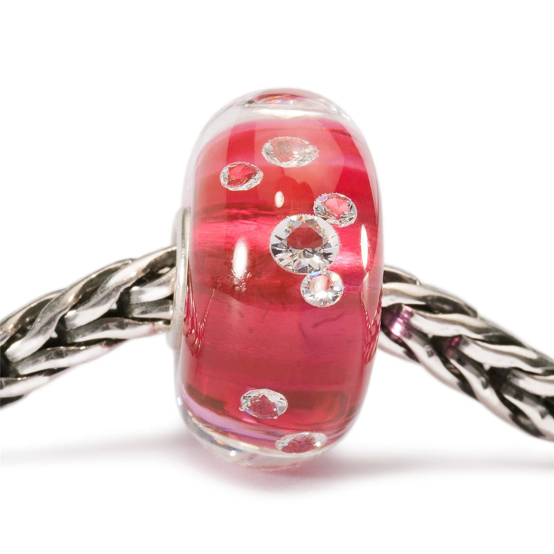 Trollbeads Bead Diamante Rosa Universale - dettaglio 1