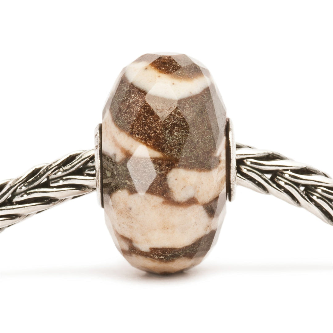 Trollbeads Bead Diaspro Zebra sfaccettato - dettaglio 1