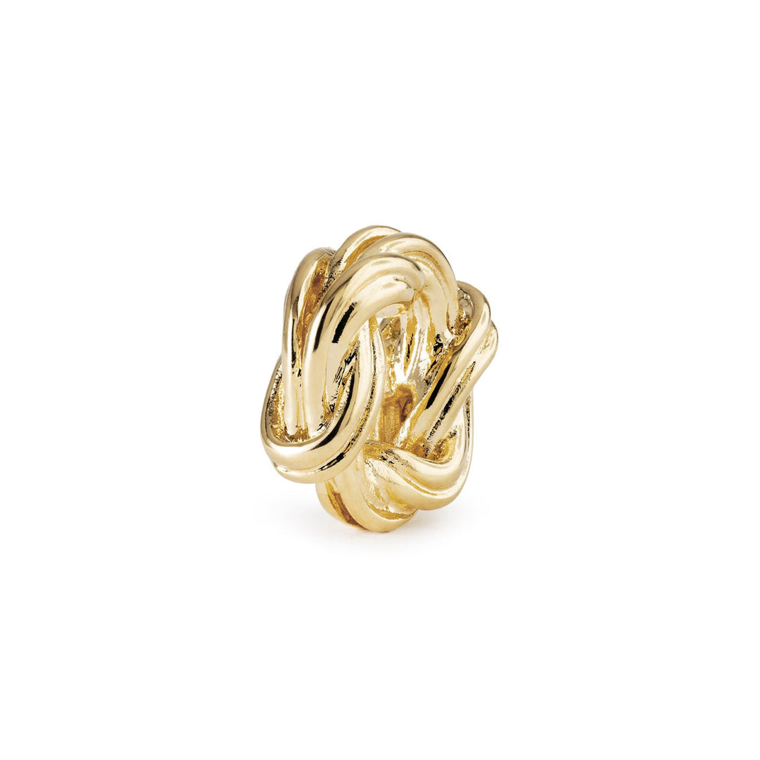 Trollbeads Bead Doppio Nodo Infinito - Argento 925 placcato oro 18 kt