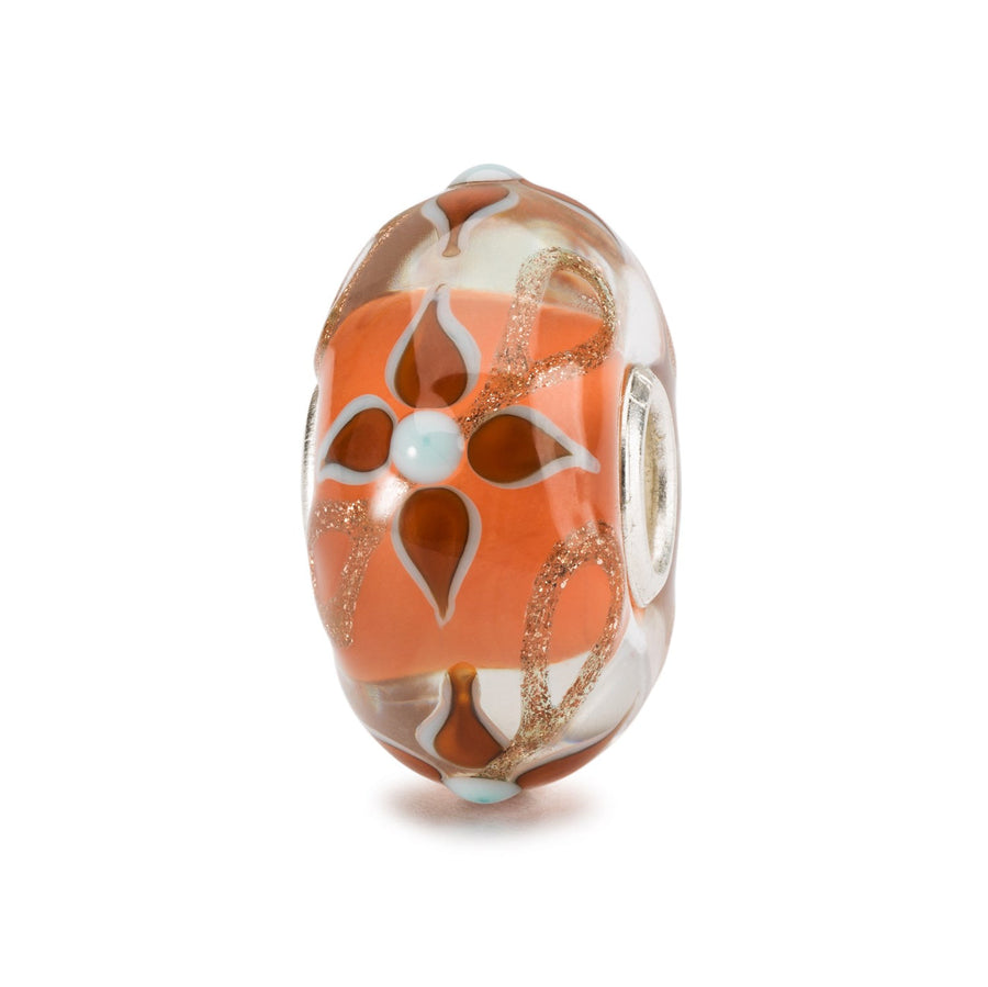Trollbeads Bead Fantasia di Fiori Corallo