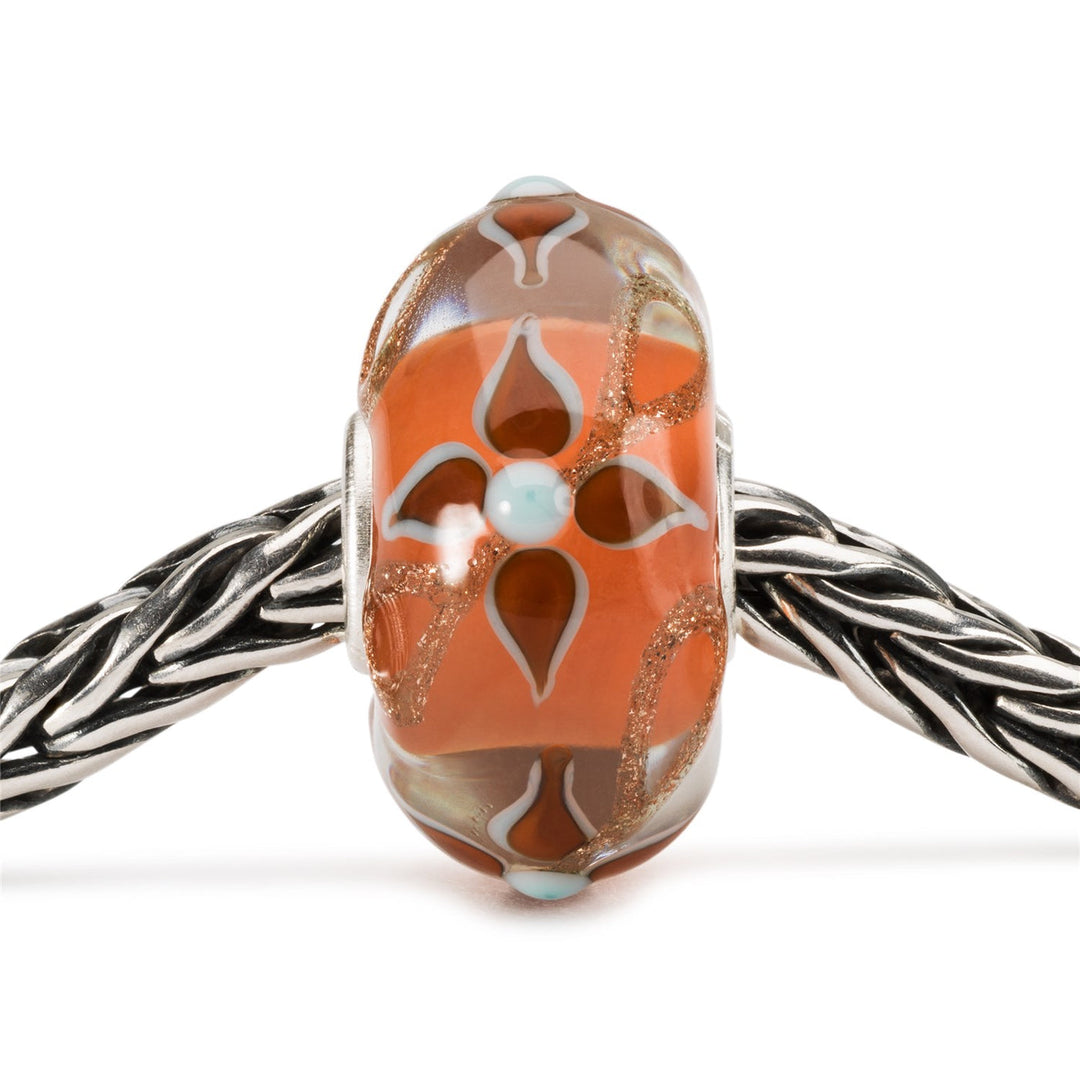 Trollbeads Bead Fantasia di Fiori Corallo - dettaglio 2