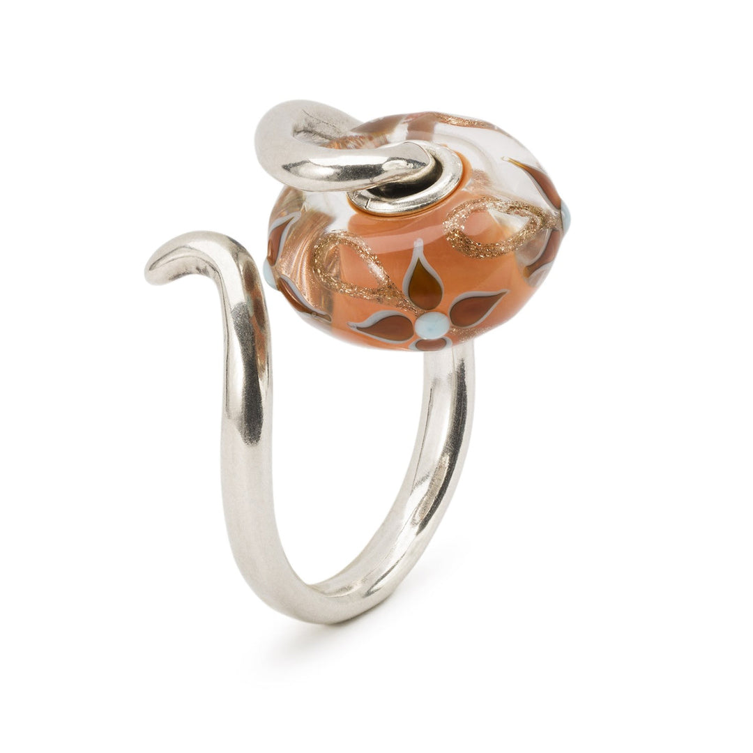 Trollbeads Bead Fantasia di Fiori Corallo - dettaglio 3