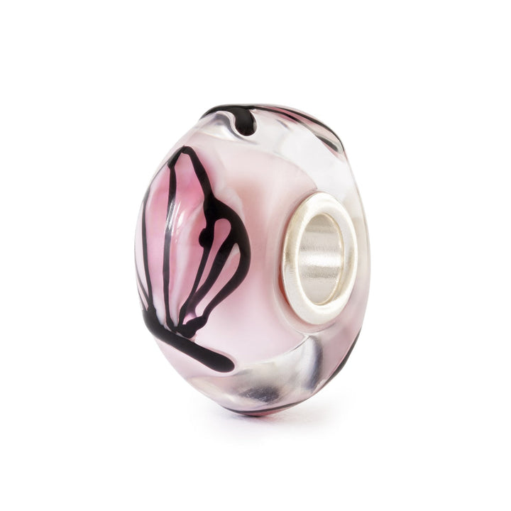 Trollbeads Bead Farfalla dei Fiori - Vetro lavorato a mano