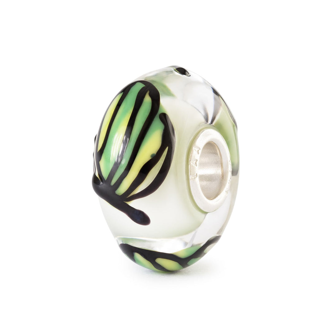 Trollbeads Bead Farfalla della Foresta - Vetro lavorato a mano