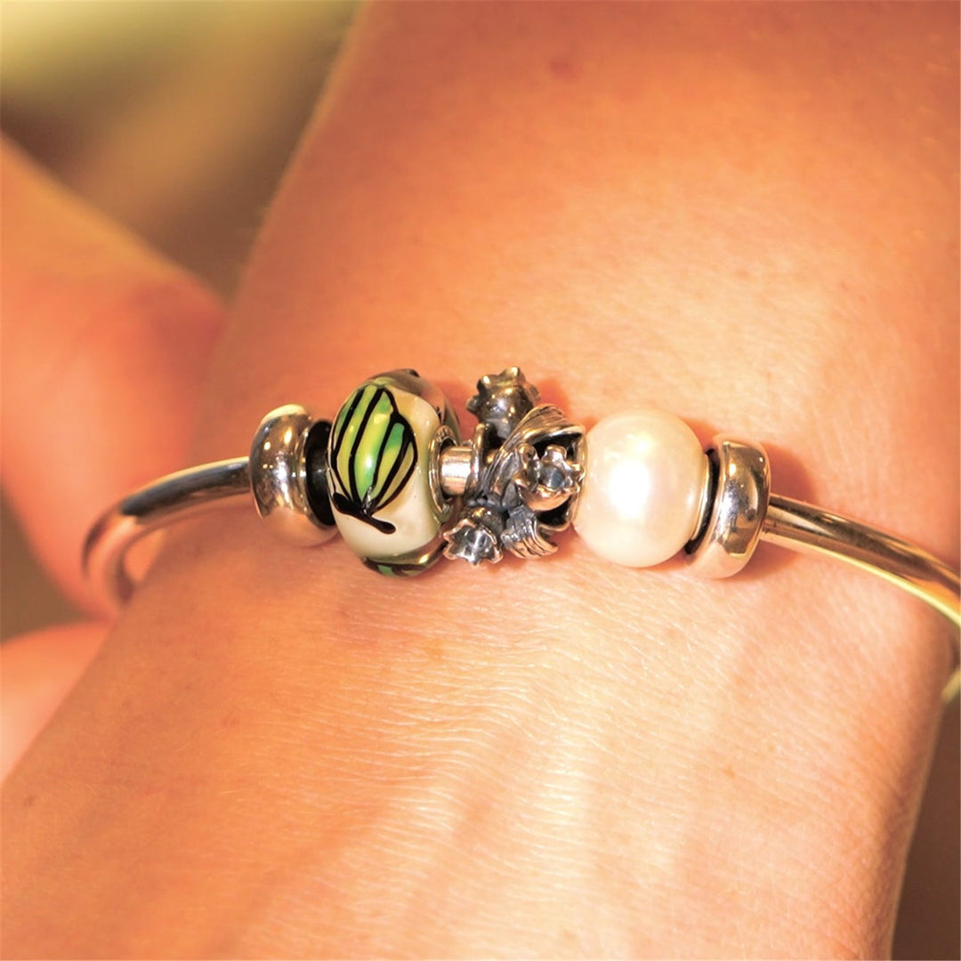 Trollbeads Bead Farfalla della Foresta - dettaglio 1