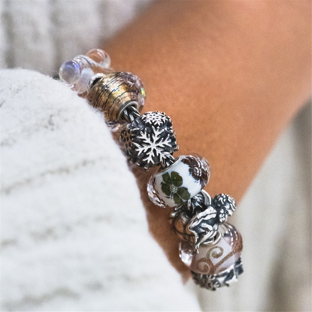 Trollbeads Bead Fiocchi di Neve - dettaglio 3