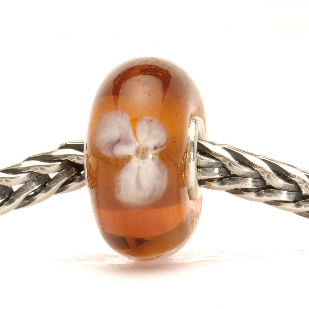 Trollbeads Bead Fiore Beige - dettaglio 1