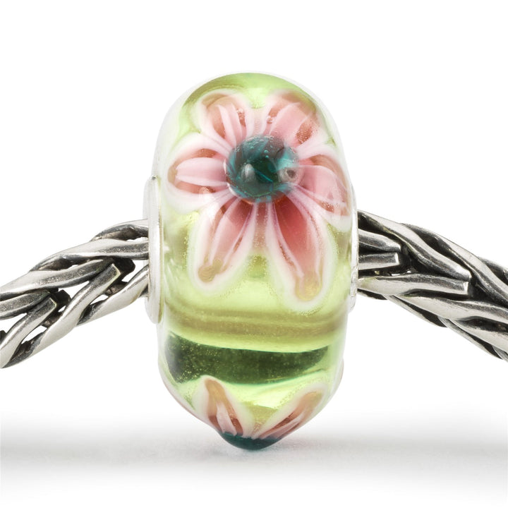 Trollbeads Bead Fiore Rosa - dettaglio 2