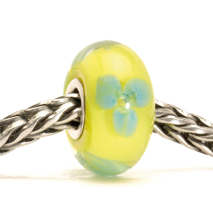 Trollbeads Bead Fiore Turchese - dettaglio 1