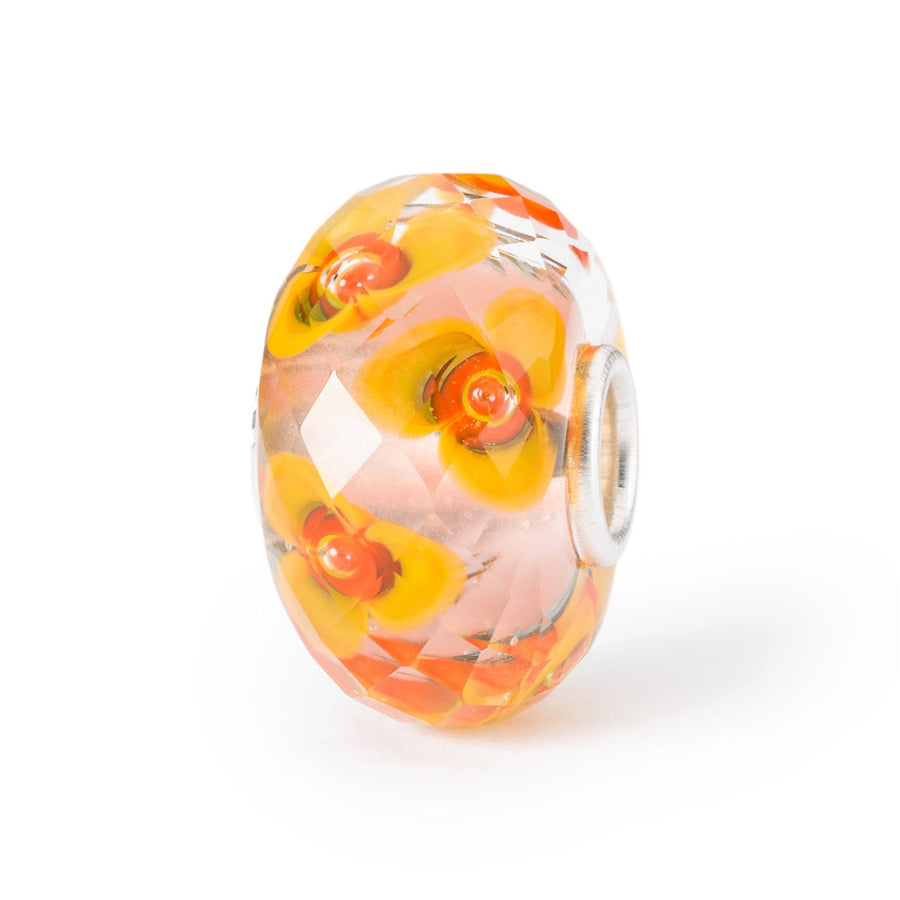 Trollbeads Bead Fiori dal Cuore sfaccettato