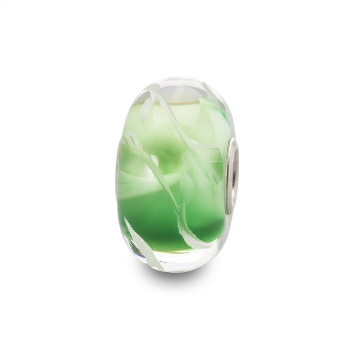 Trollbeads Bead Foglie di Lime - Vetro lavorato a mano