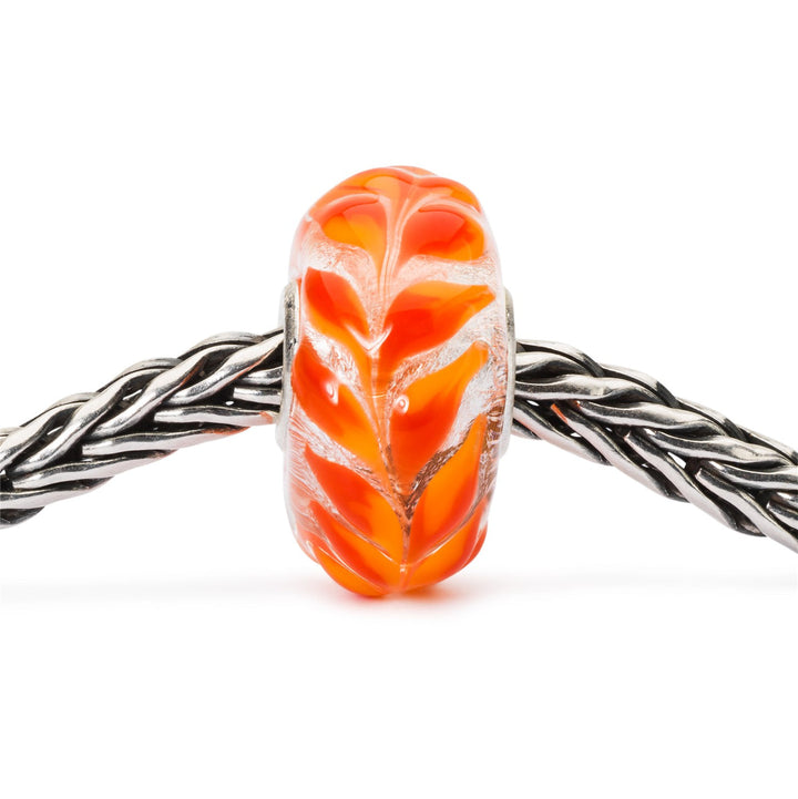 Trollbeads Bead Foliage Dorato - dettaglio 1