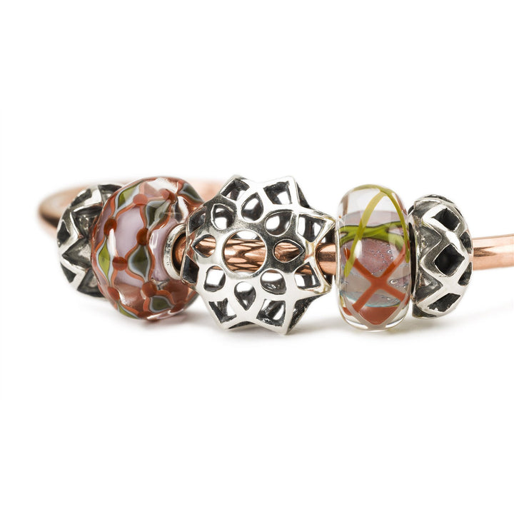 Trollbeads Bead Fruscio di Foglie - dettaglio 3