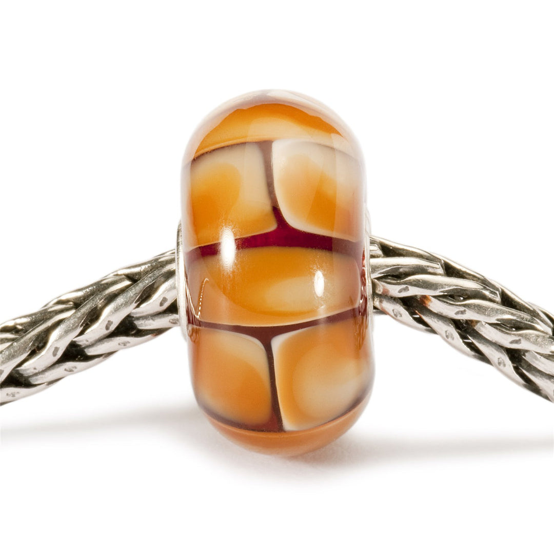 Trollbeads Bead Fusione Marrone - dettaglio 1