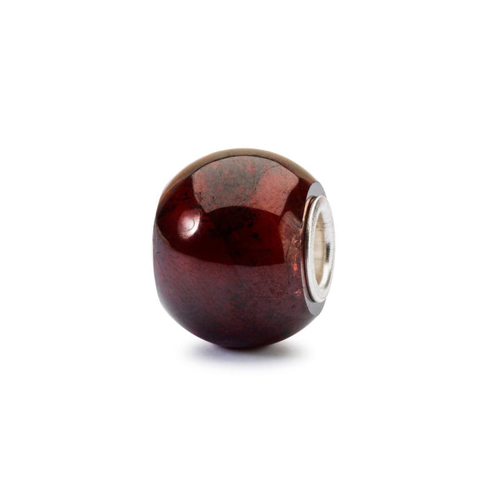 Trollbeads Bead Granato Rotondo - Pietra naturale