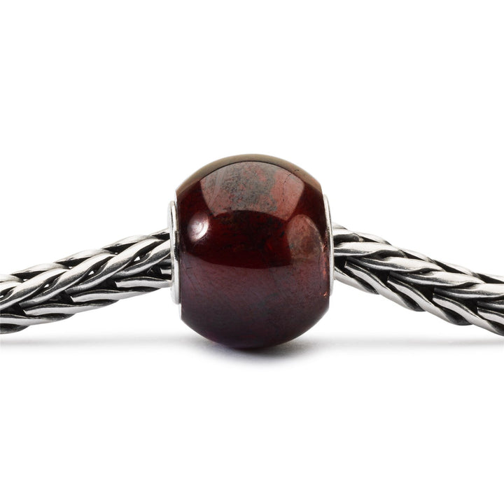 Trollbeads Bead Granato Rotondo - dettaglio 2