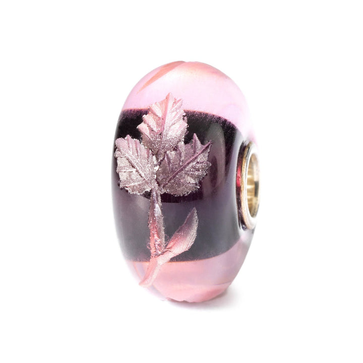 Trollbeads Bead Intarsio Rosa - Vetro lavorato a mano