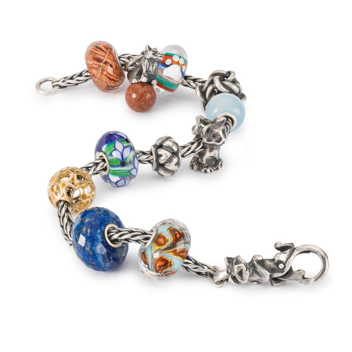Trollbeads Bead Iris Blu - dettaglio 2