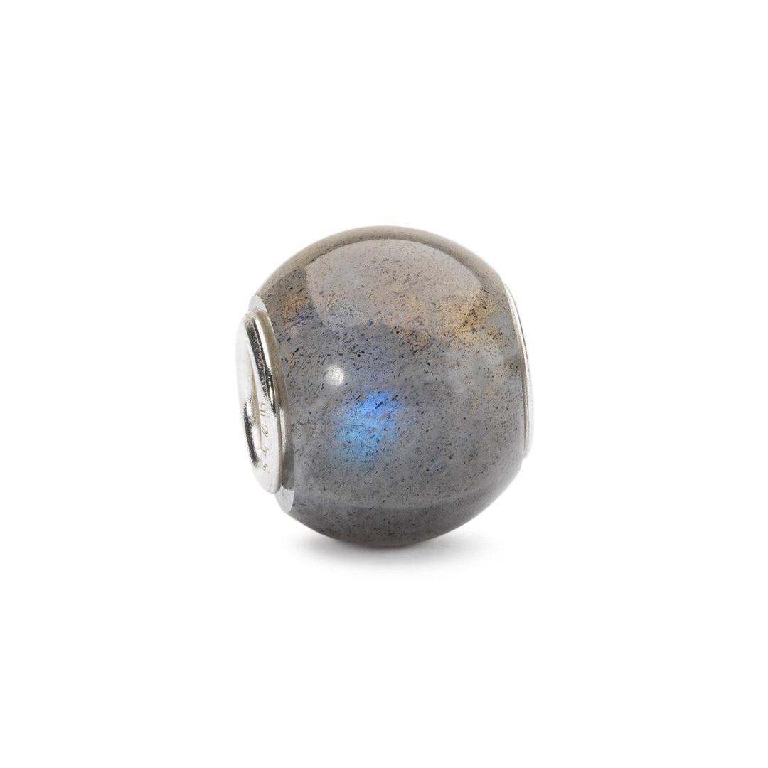 Trollbeads Bead Labradorite Rotonda - Pietra naturale