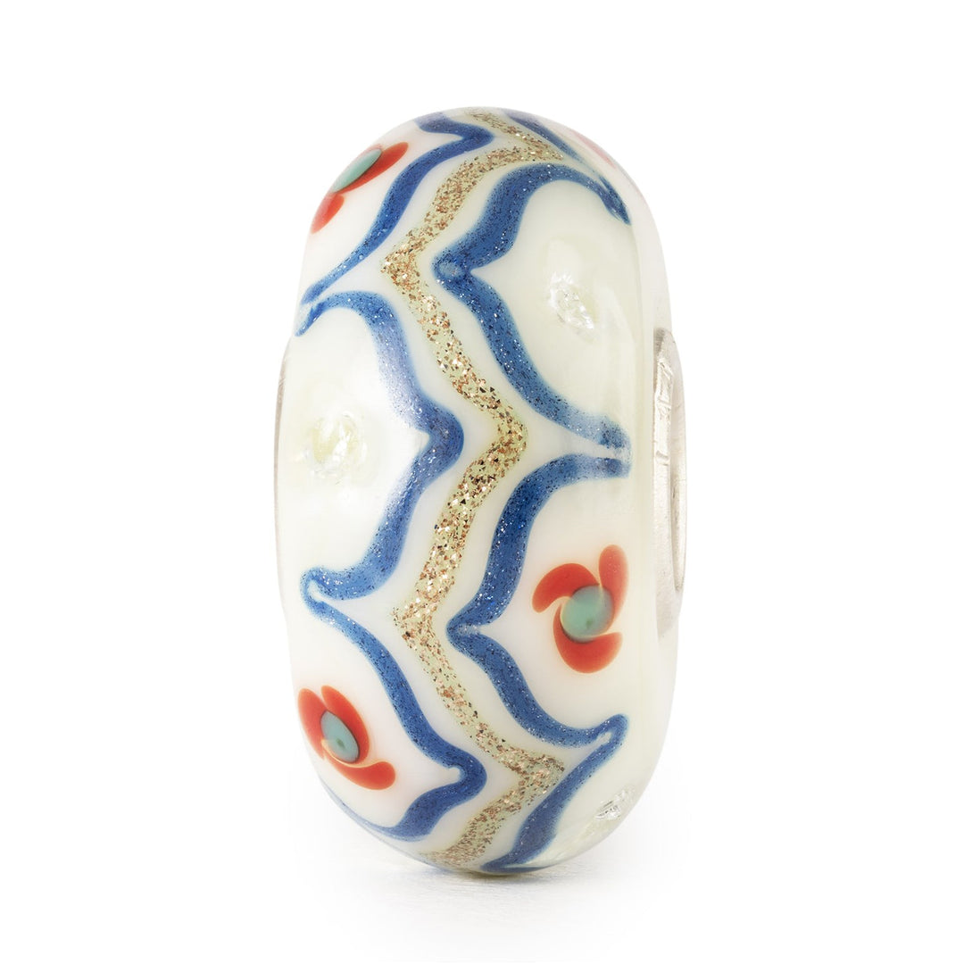 Trollbeads Bead Luce di Fiori Avorio - dettaglio 1