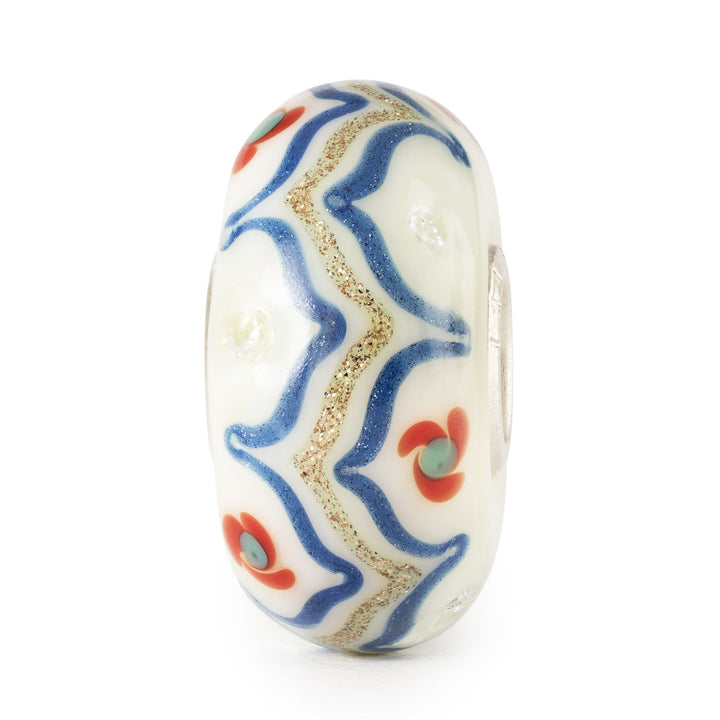 Trollbeads Bead Luce di Fiori Avorio - dettaglio 1