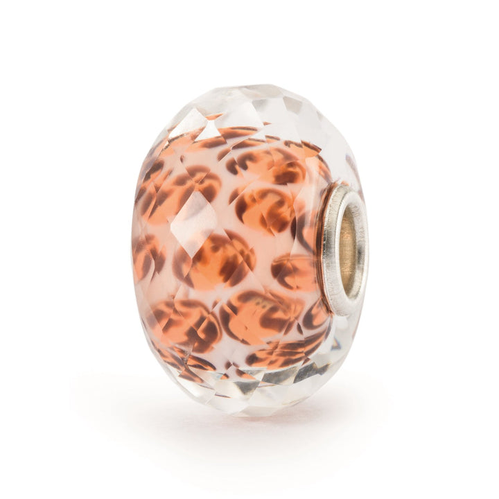 Trollbeads Bead Macchie Leopardo sfaccettato - Vetro sfaccettato lavorato a mano