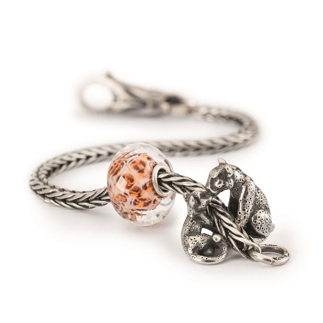 Trollbeads Bead Macchie Leopardo sfaccettato - dettaglio 1