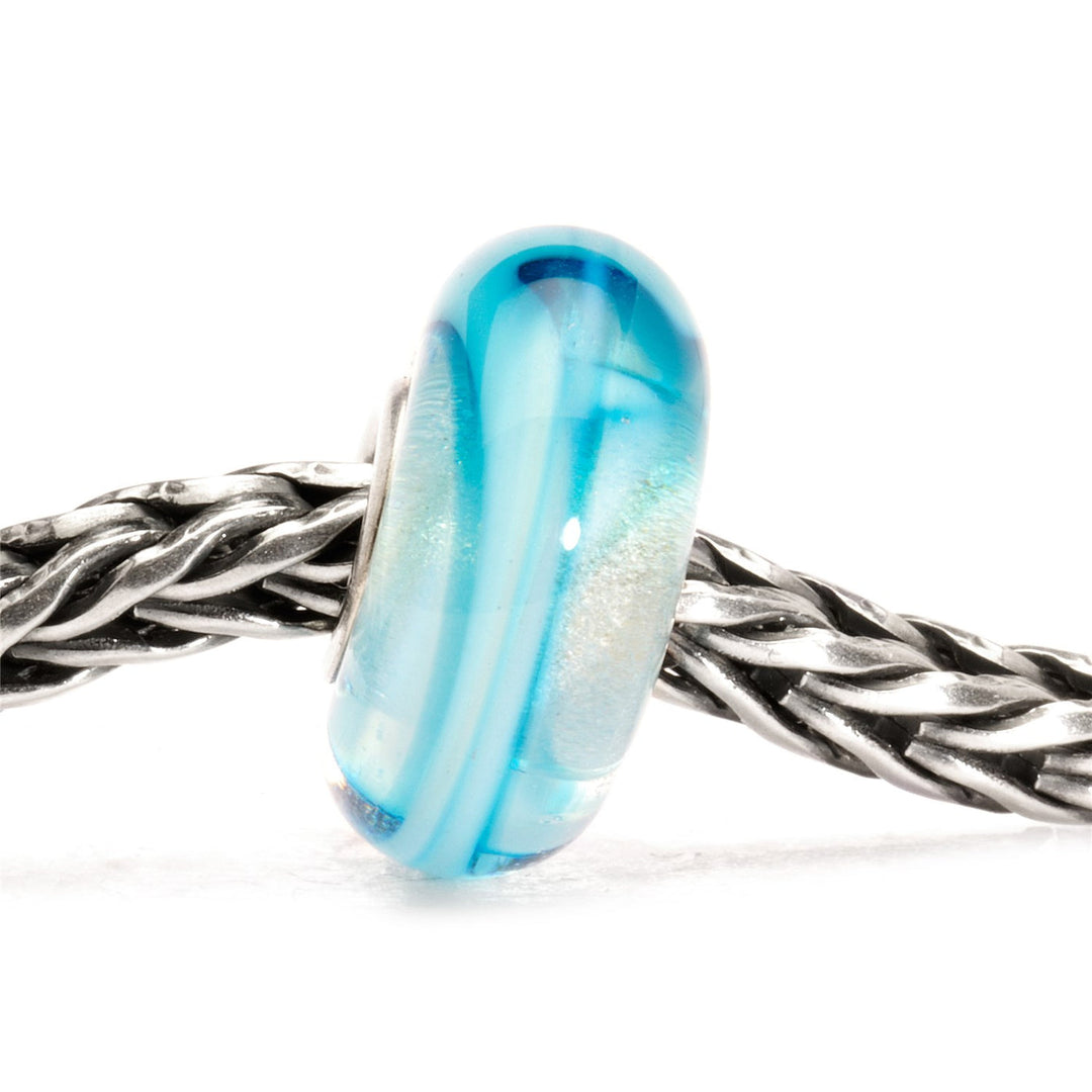Trollbeads Bead Nastro Turchese - dettaglio 1
