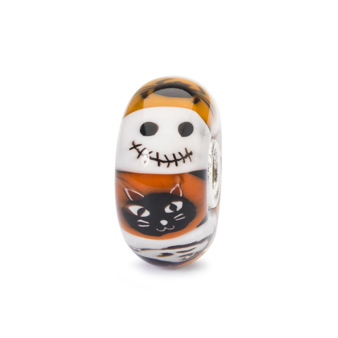 Trollbeads Bead Notte Stregata - Vetro lavorato a mano