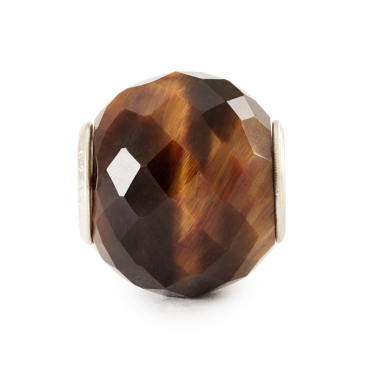 Trollbeads Bead Occhio di Tigre Giallo Rotondo Sfaccettato - dettaglio 1