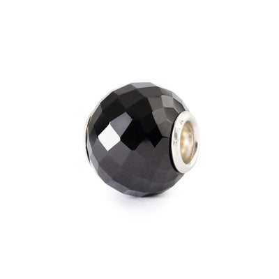 Trollbeads Bead Onice Nero Sfaccettato Rotondo