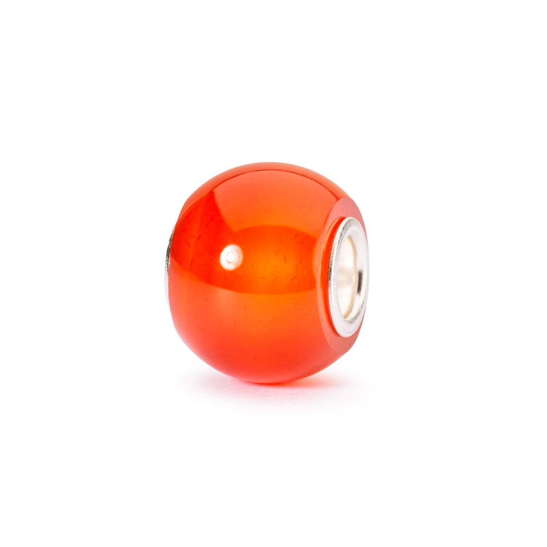 Trollbeads Bead Onice Rosso Rotondo - Pietra naturale