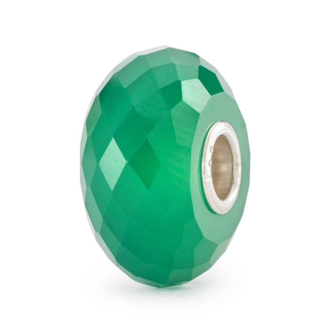 Trollbeads Bead Onice Verde - Pietra naturale