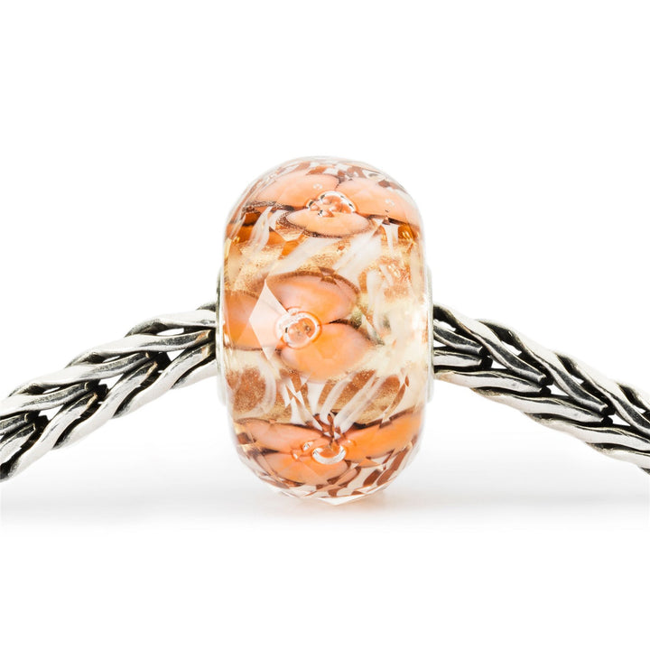 Trollbeads Bead Orchidea Corallo sfaccettato - dettaglio 2