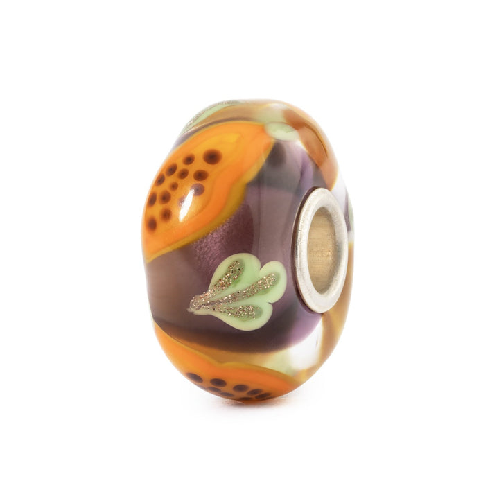 Trollbeads Bead Papaya - Vetro lavorato a mano