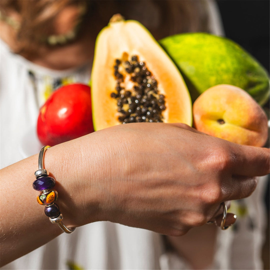 Trollbeads Bead Papaya - dettaglio 3