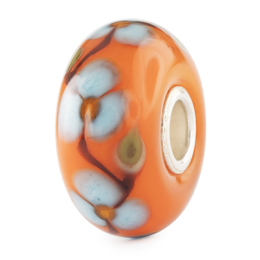 Trollbeads Bead Petali di Zucchero - Vetro lavorato a mano