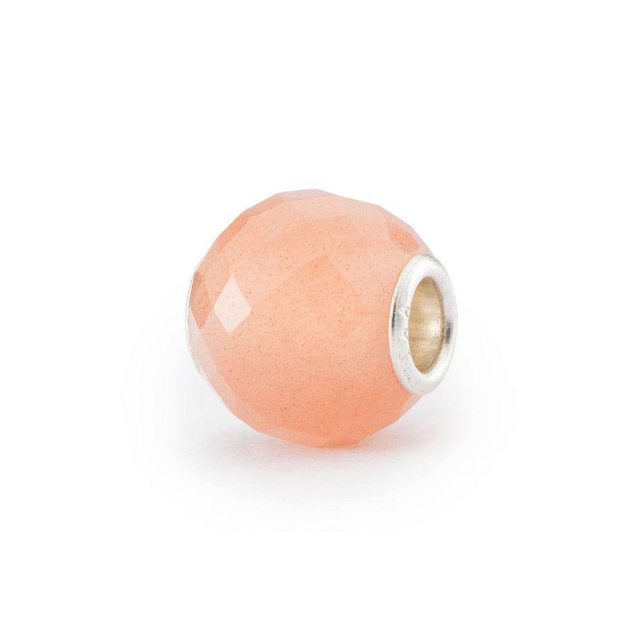Trollbeads Bead Pietra di Luna Rotonda Sfaccetata