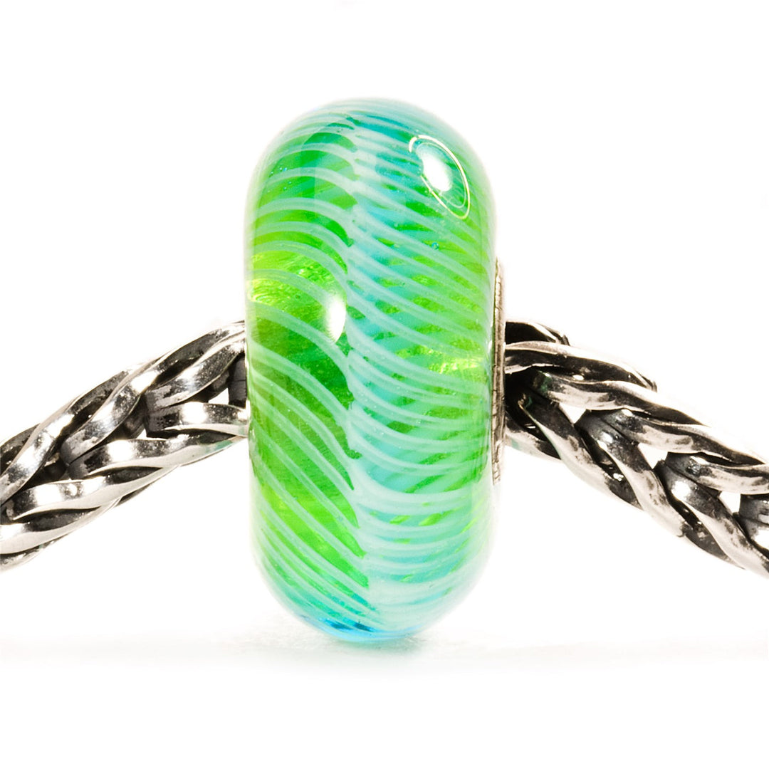 Trollbeads Bead Piuma Turchese - dettaglio 1