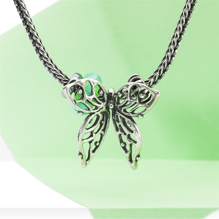 Trollbeads Bead Piuma Turchese - dettaglio 2
