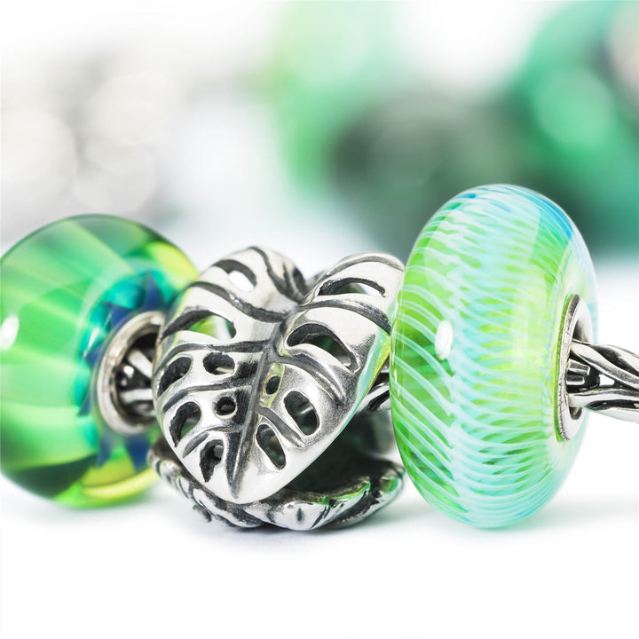 Trollbeads Bead Piuma Turchese - dettaglio 3