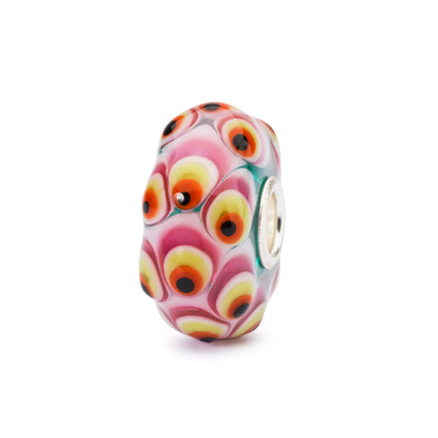 Trollbeads Bead Piume Granato