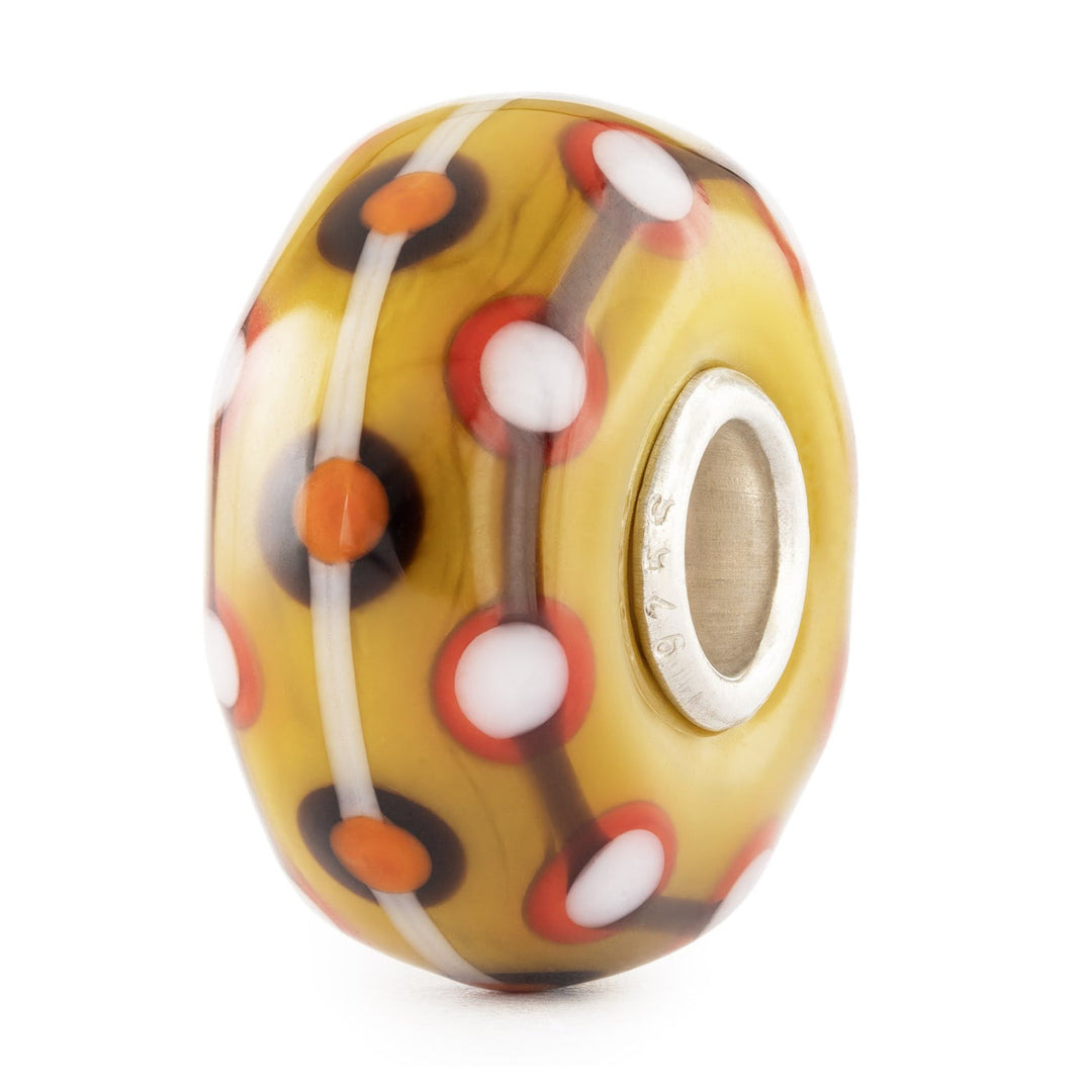 Trollbeads Bead Pizzico di Cannella - Vetro lavorato a mano